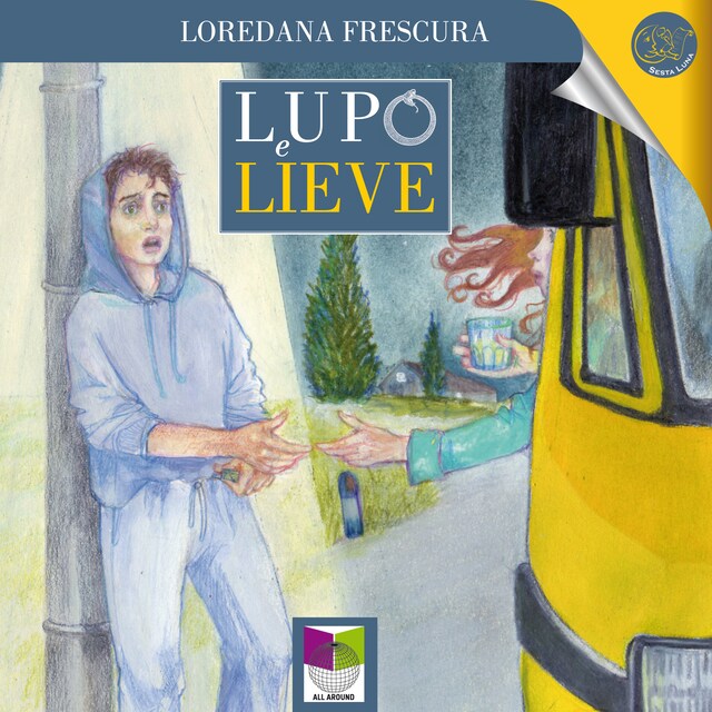 Buchcover für Lupo e lieve. I cacciatori di parole.