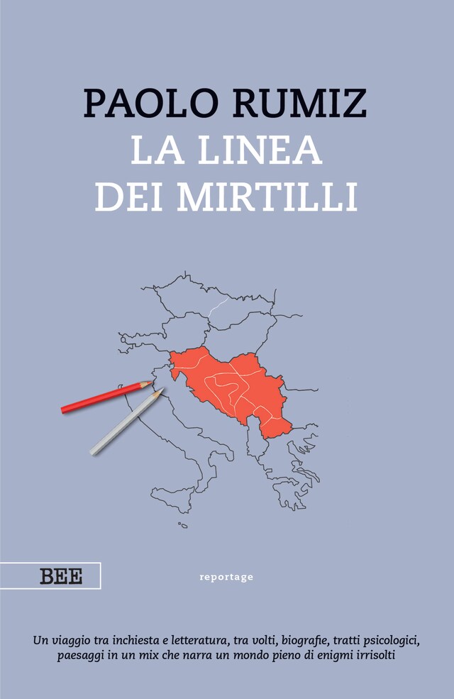 Kirjankansi teokselle La linea dei mirtilli