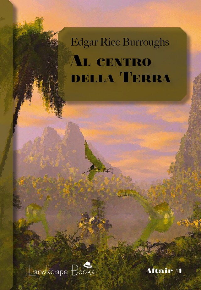 Couverture de livre pour Al centro della Terra