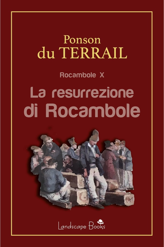 Book cover for La resurrezione di Rocambole