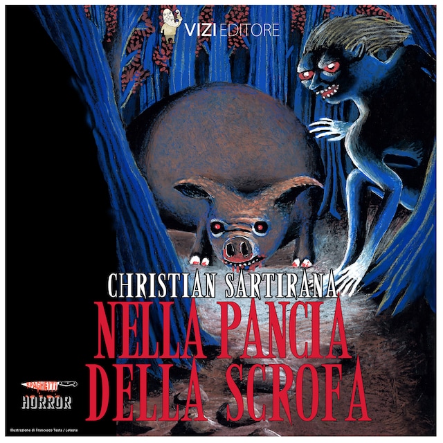 Book cover for Nella pancia della scrofa