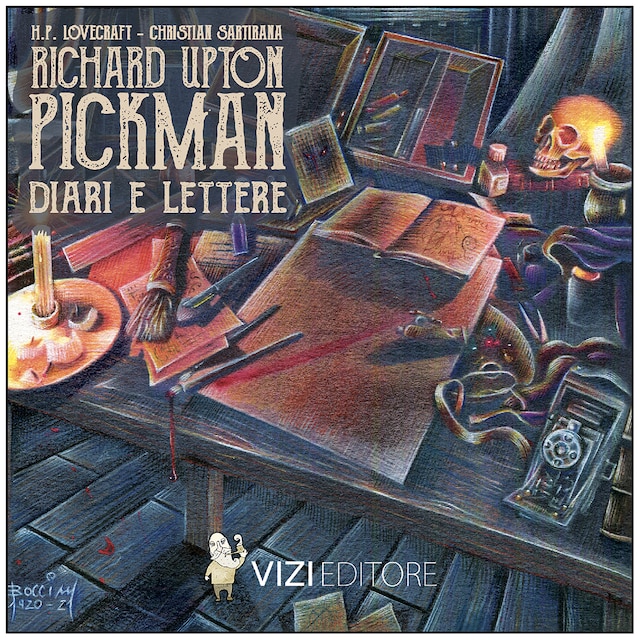 Boekomslag van RICHARD U. PICKMAN diari e lettere