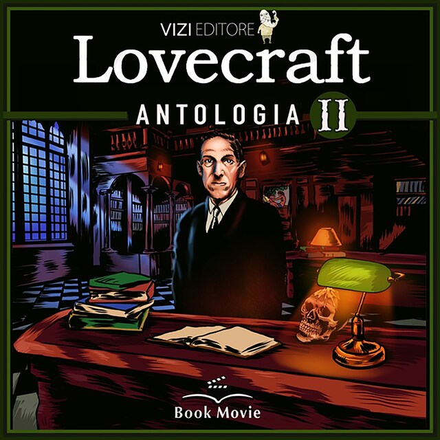 Kirjankansi teokselle Lovecraft Antologia II