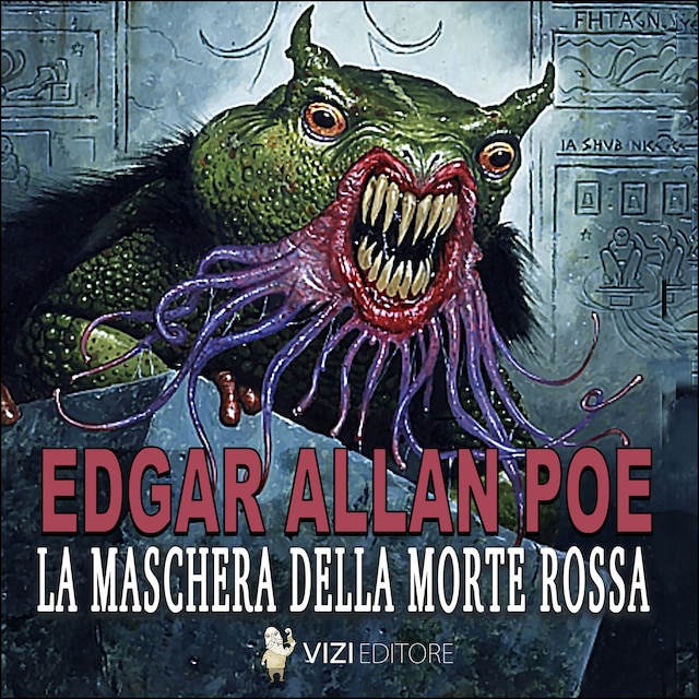 Book cover for La maschera della morte rossa