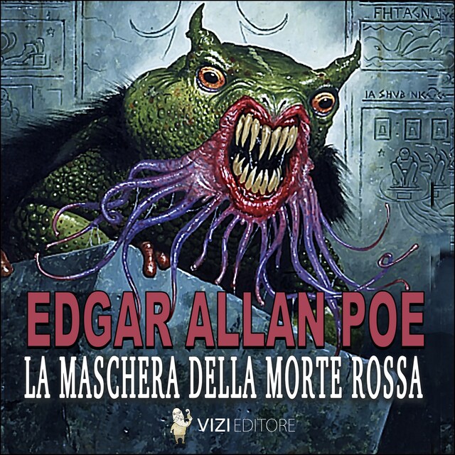 Couverture de livre pour La maschera della morte rossa