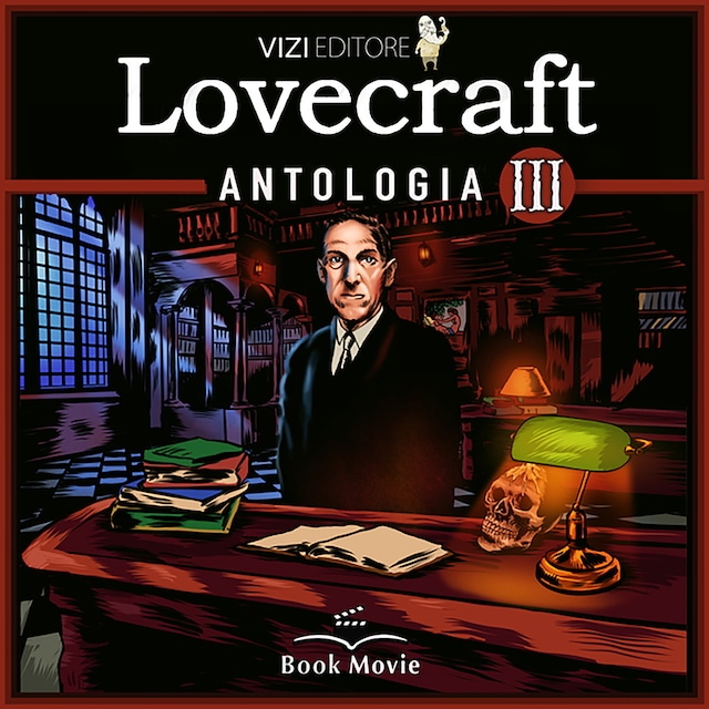 Kirjankansi teokselle Lovecraft Antologia III