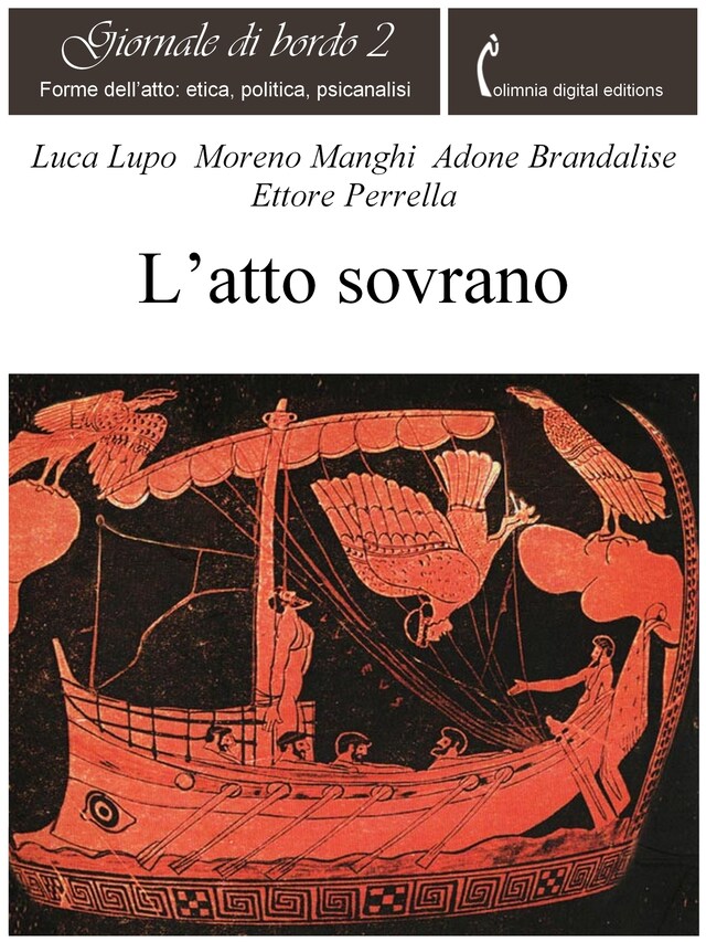 Book cover for L'atto sovrano