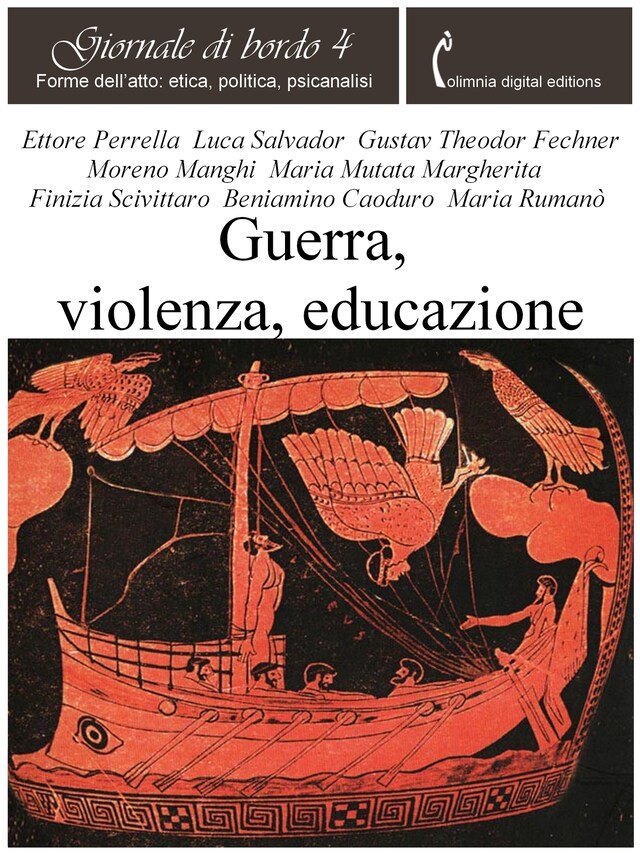 Portada de libro para Guerra, violenza, educazione