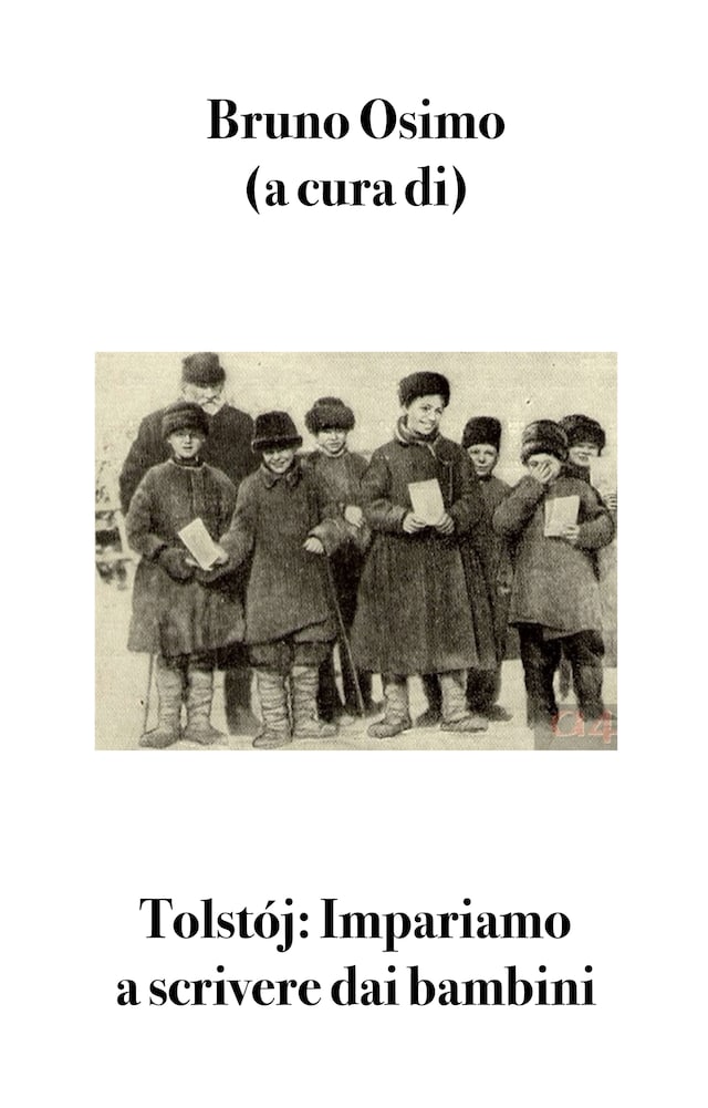 Book cover for Tolstoj: Impariamo a scrivere dai bambini:
