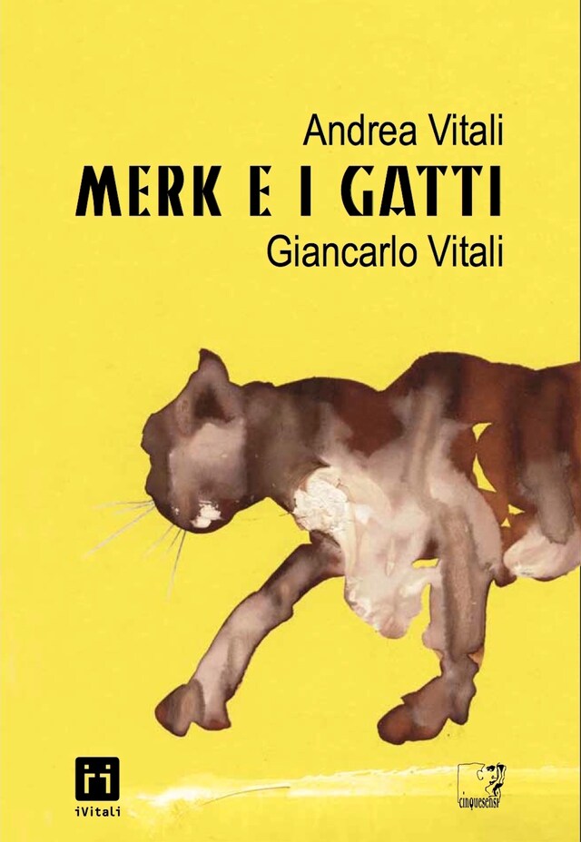 Couverture de livre pour Merk e i gatti