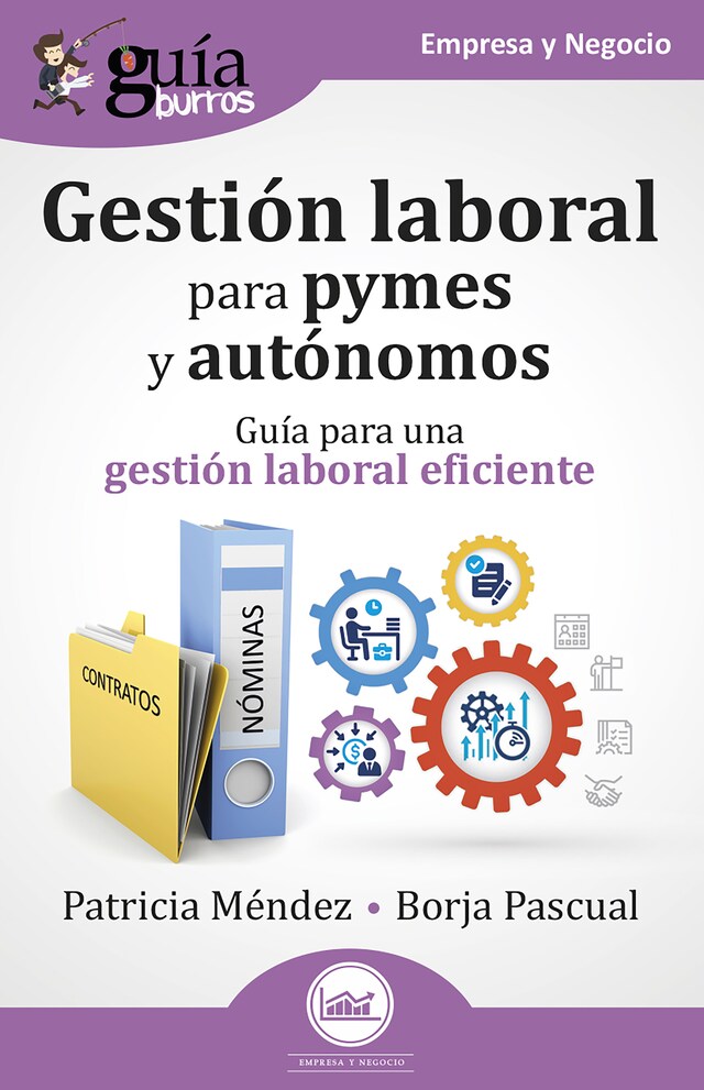 Okładka książki dla GuíaBurros: Gestión laboral para pymes y autónomos