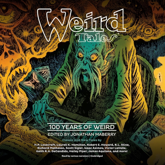 Book cover for Weird Tales: 100 Years of Weird