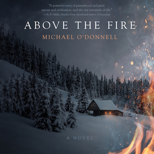 Kirjankansi teokselle Above the Fire