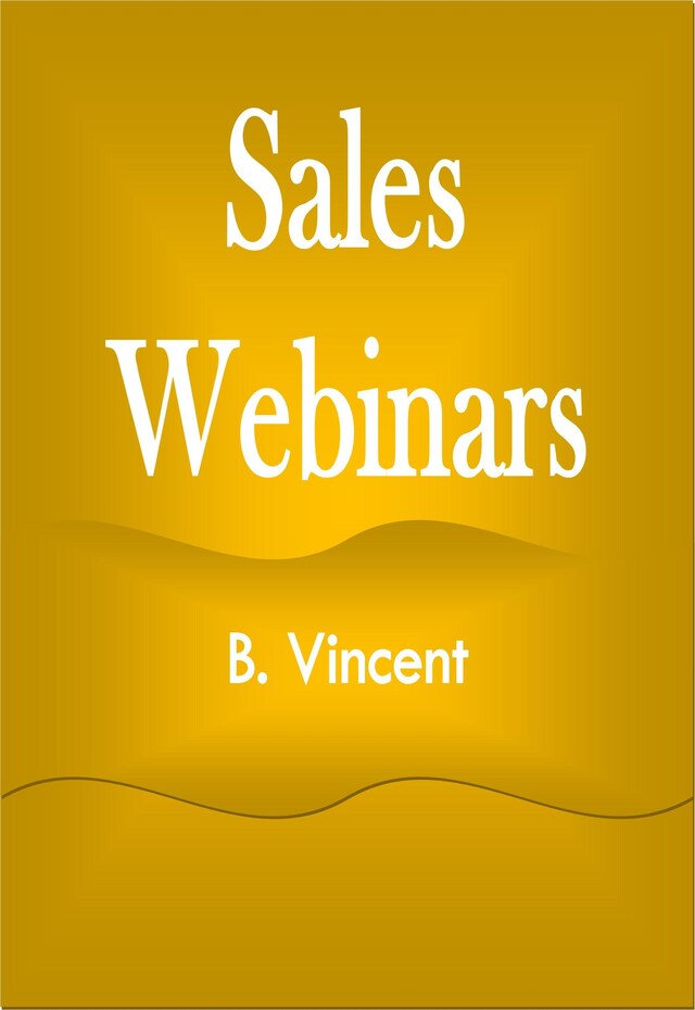 Kirjankansi teokselle Sales Webinars