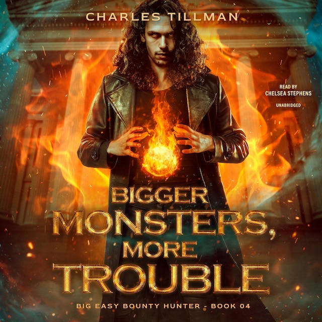 Book cover for Bigger Monsters, More Trouble