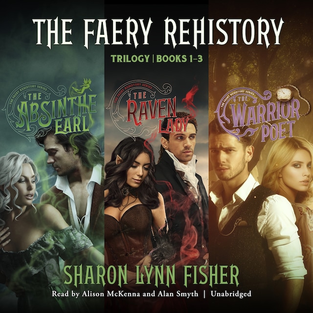 Book cover for The Faery Rehistory Trilogy