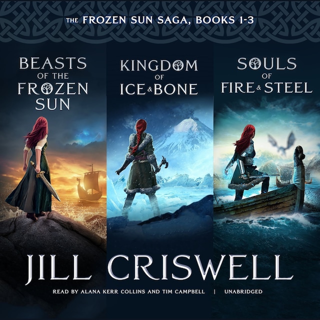 Book cover for The Frozen Sun Saga
