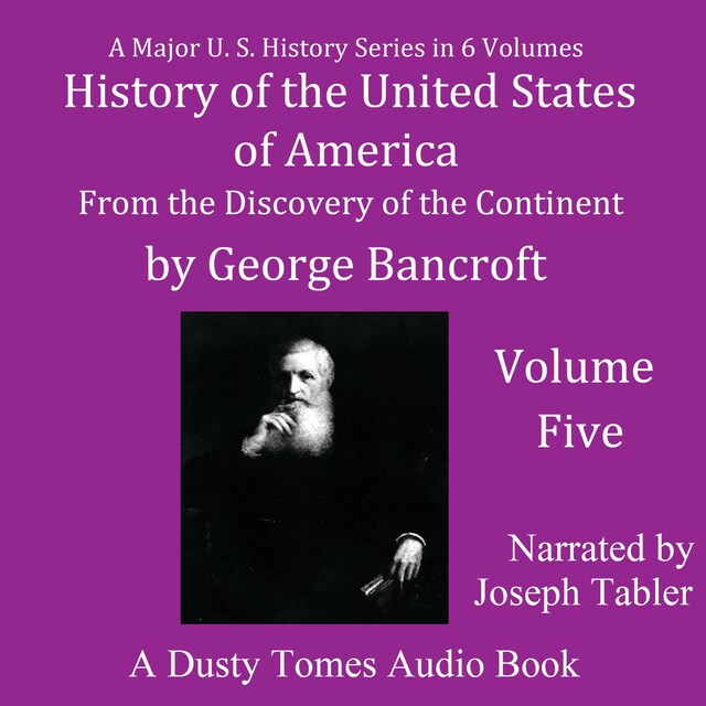 Book cover for History of the United States of America, Volume V
