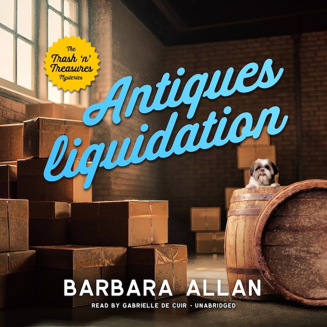 Kirjankansi teokselle Antiques Liquidation