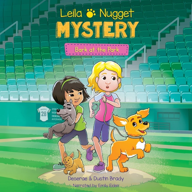 Okładka książki dla Leila &amp; Nugget Mystery: Bark at the Park
