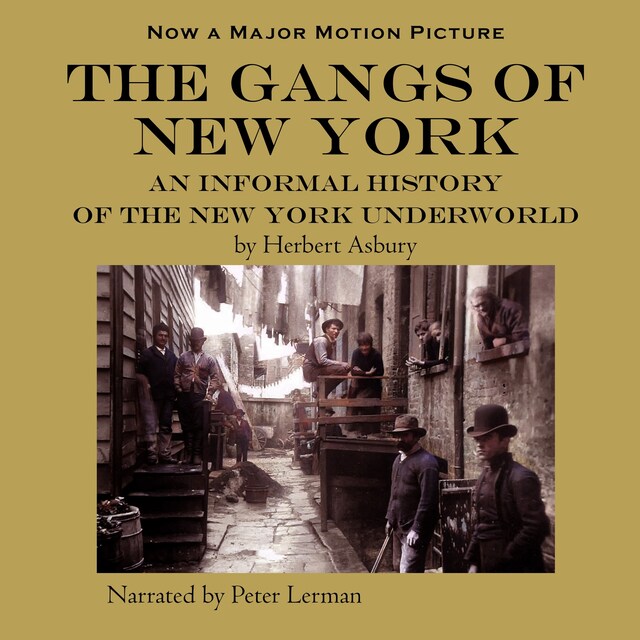 Kirjankansi teokselle The Gangs of New York