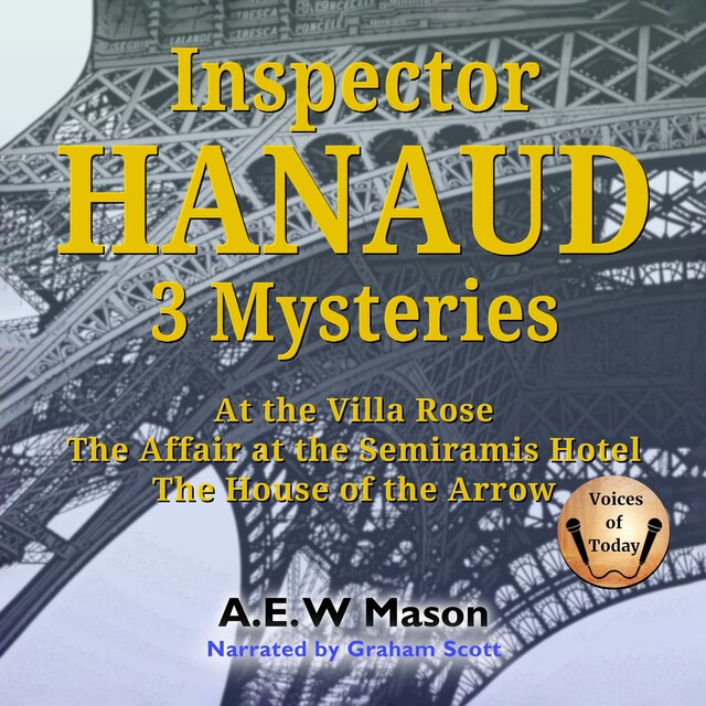 Bokomslag for Inspector Hanaud: 3 Mysteries