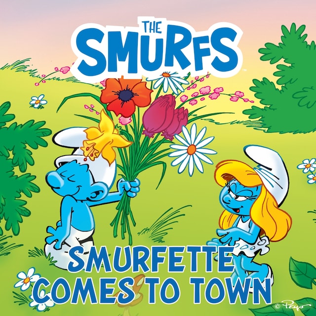 Kirjankansi teokselle Smurfette Comes to Town