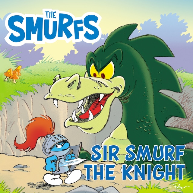 Couverture de livre pour Sir Smurf the Knight