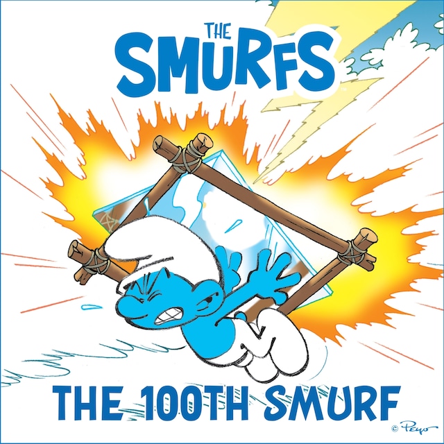 Copertina del libro per The 100th Smurf