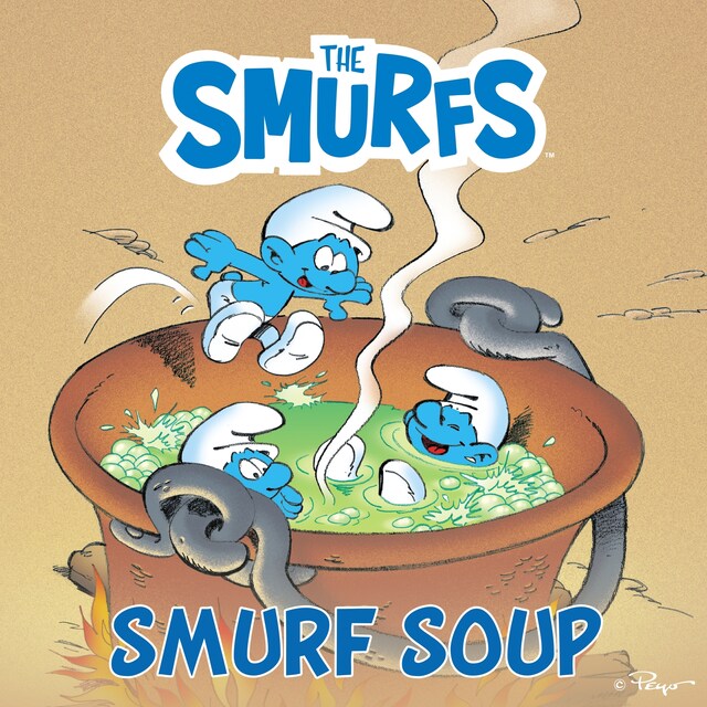 Okładka książki dla Smurf Soup