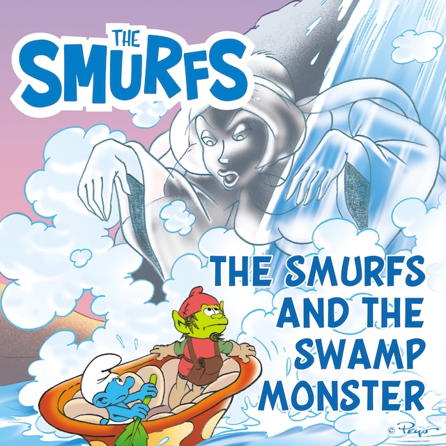 Copertina del libro per The Smurfs and the Swamp Monster