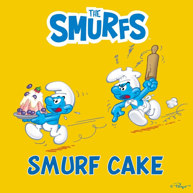 Okładka książki dla Smurf Cake