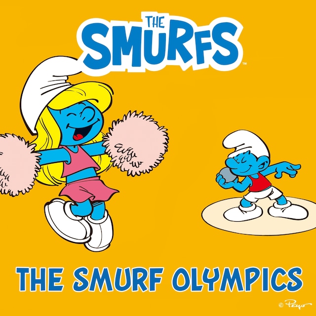Copertina del libro per The Smurf Olympics