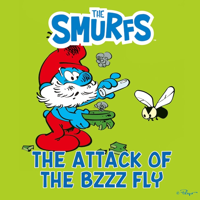 Book cover for The Attack of the Bzzz Fly