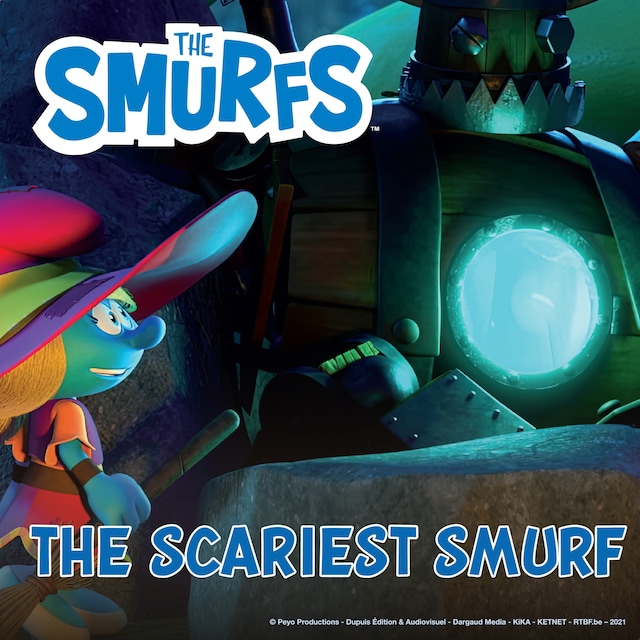 Book cover for The Scariest Smurf
