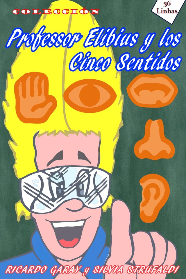 Book cover for Professor Elibius y los 5 sentidos