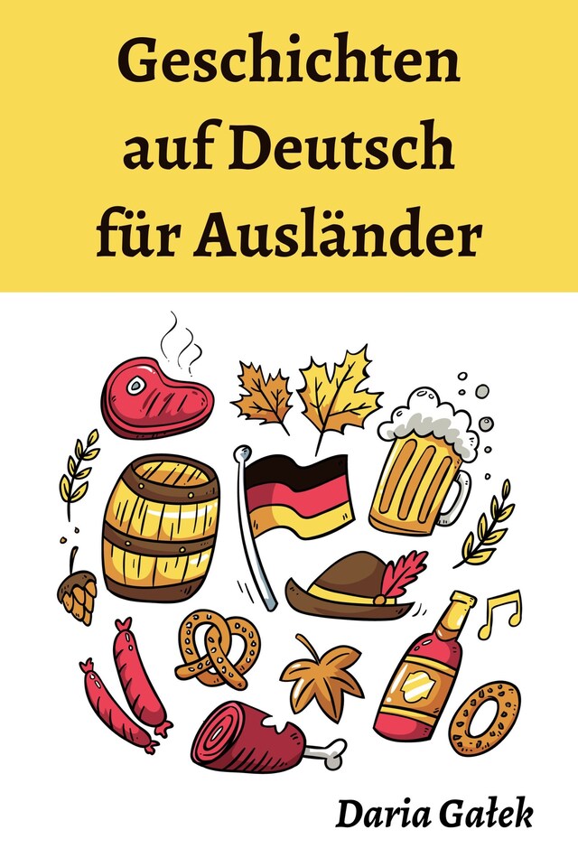 Buchcover für Geschichten auf Deutsch für Ausländer