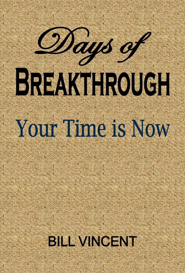 Portada de libro para Days of Breakthrough