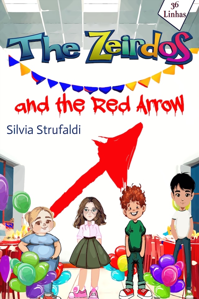 Book cover for The Zeirdos - and the red arrow