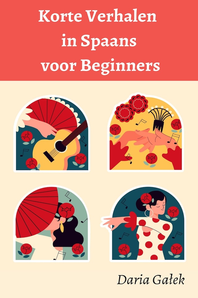 Boekomslag van Korte Verhalen in Spaans voor Beginners