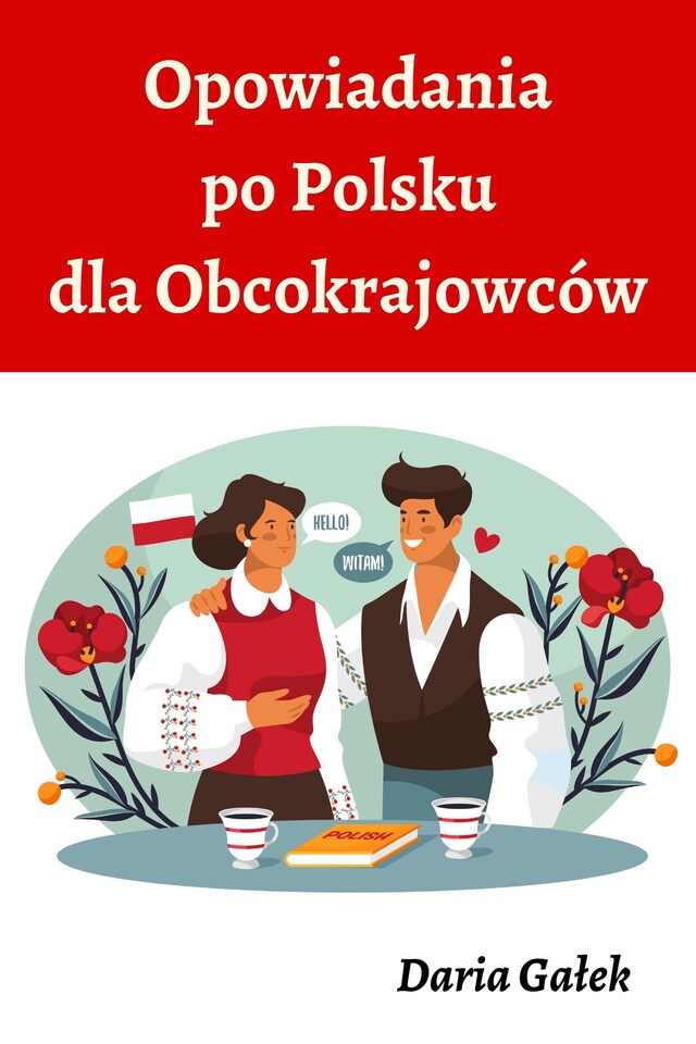 Book cover for Opowiadania po Polsku dla Obcokrajowców