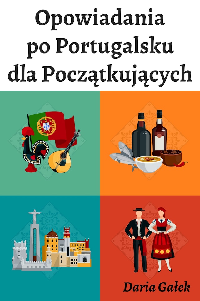 Book cover for Opowiadania po Portugalsku dla Początkujących