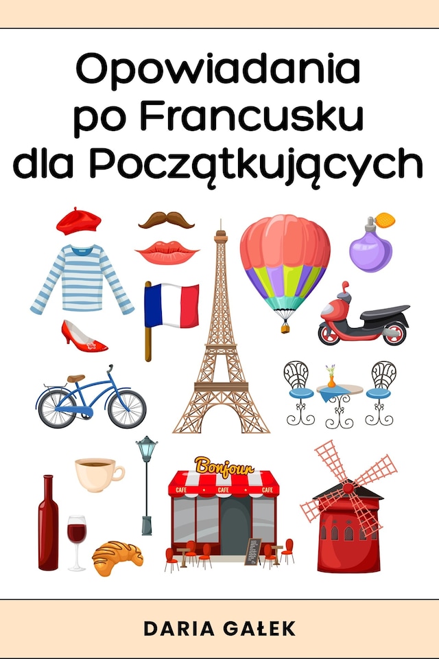 Book cover for Opowiadania po Francusku dla Początkujących