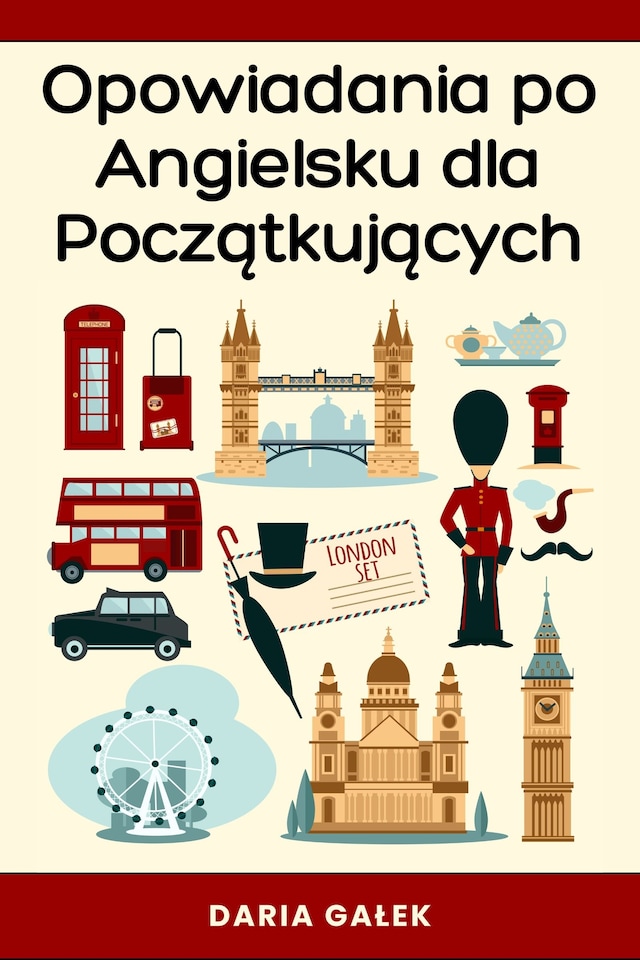 Book cover for Opowiadania po Angielsku dla Początkujących