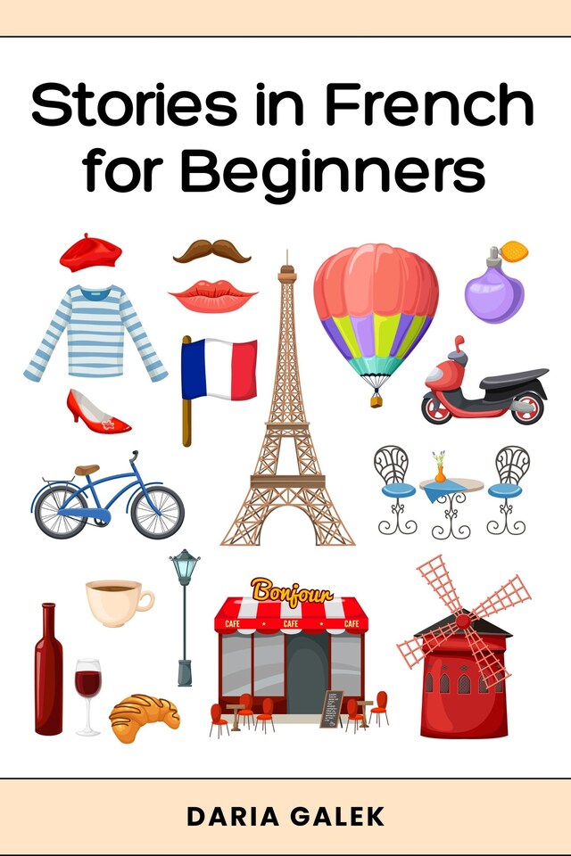 Book cover for Stories in French for Beginners