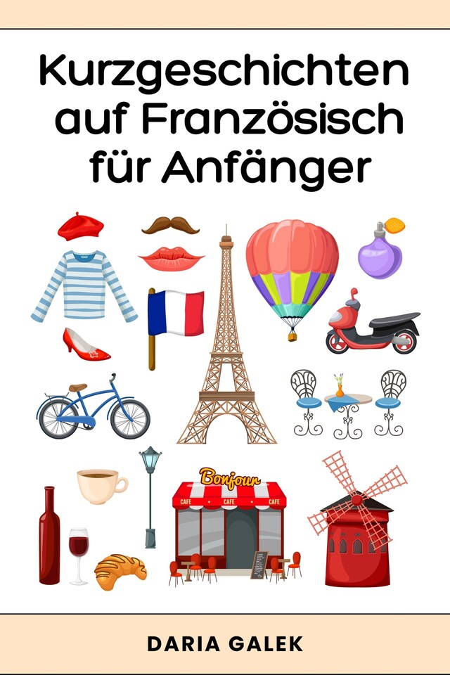 Book cover for Kurzgeschichten auf Französisch für Anfänger