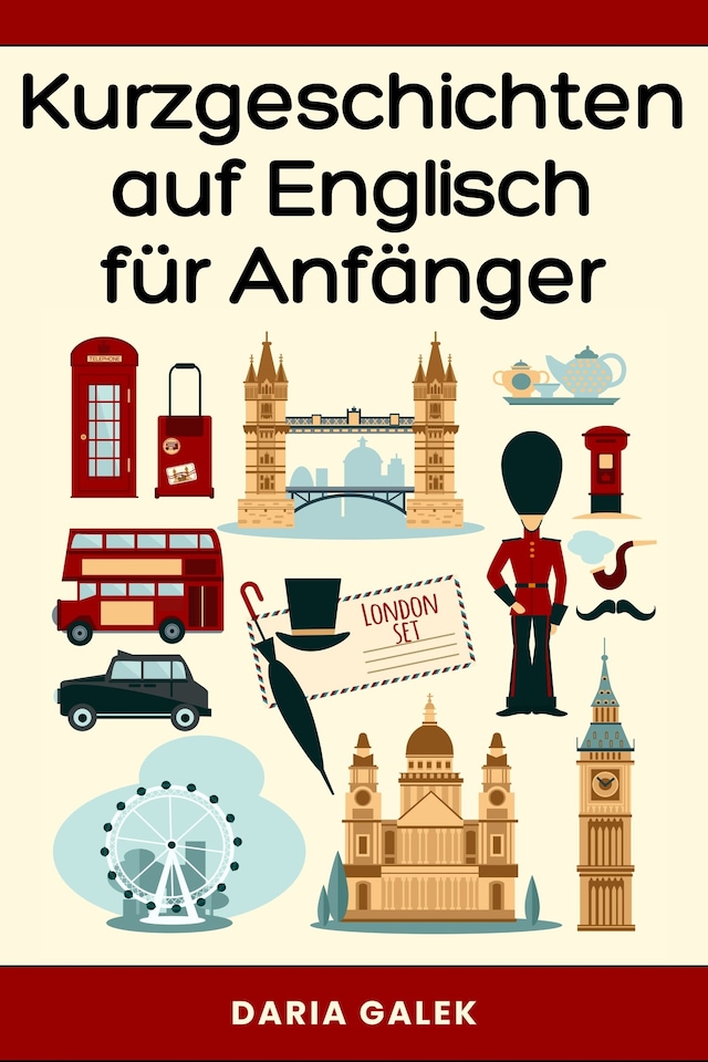 Boekomslag van Kurzgeschichten auf Englisch für Anfänger