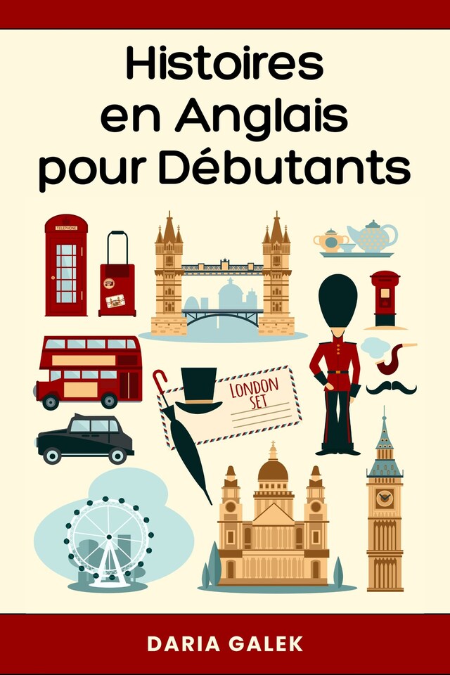 Bogomslag for Histoires en Anglais pour Débutants