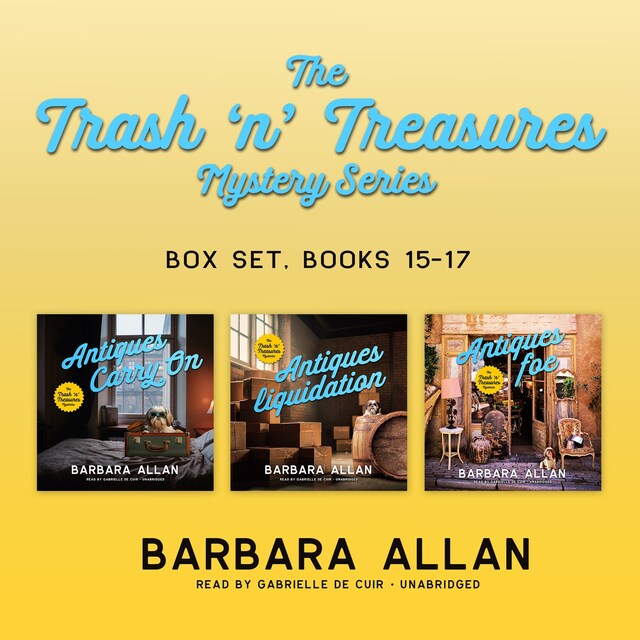 Book cover for The Trash n' Treasures Mystery Series: Books 15–17 Box Set