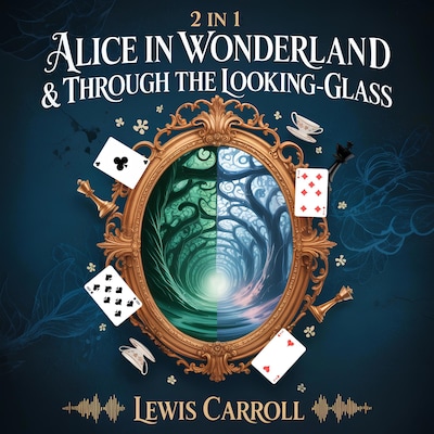 2-in-1 Alice in Wonderland & Through the Looking-Glass